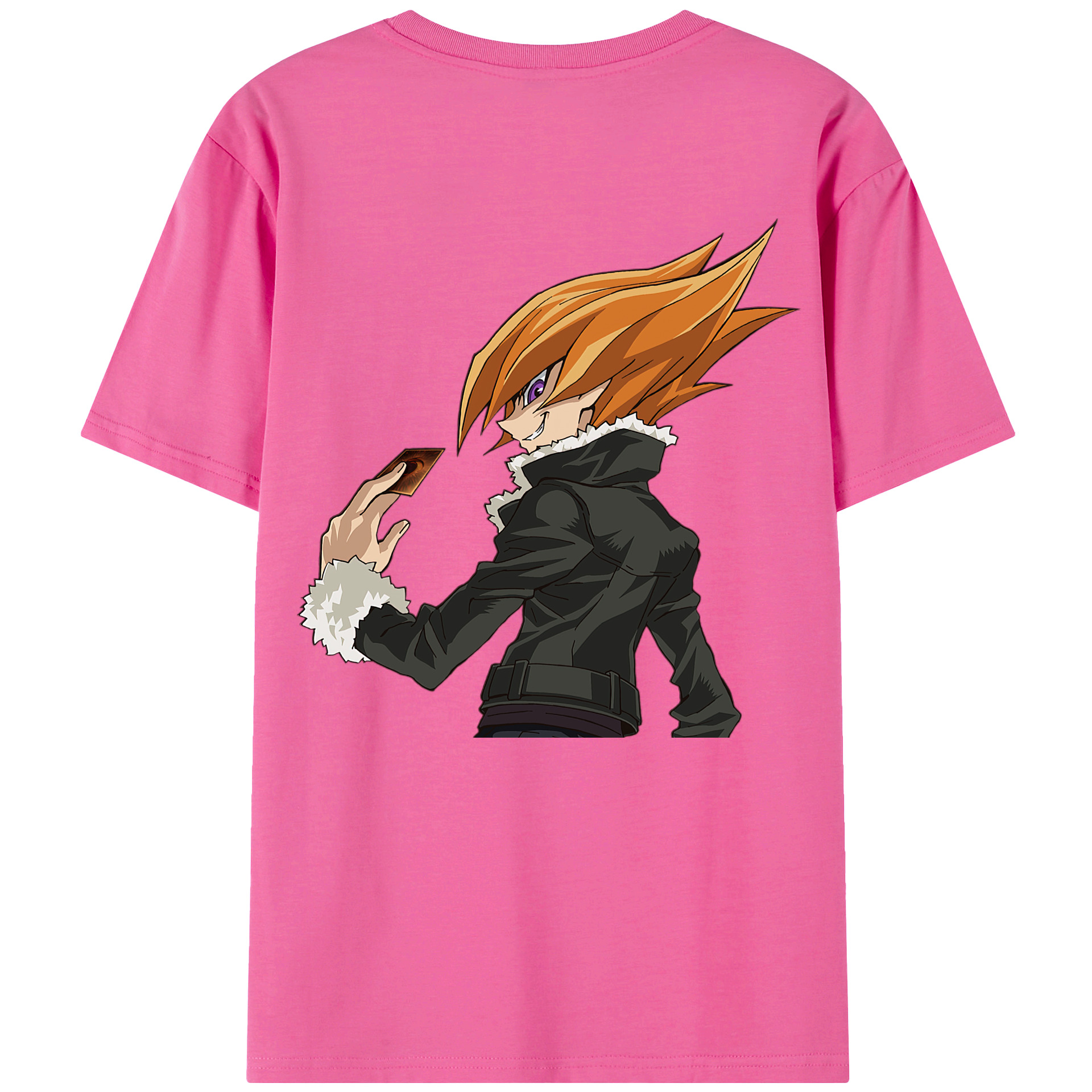（画像用） 遊☆戯☆王 Yu-Gi-Oh! レディース半袖Tシャツ(バックプリント)